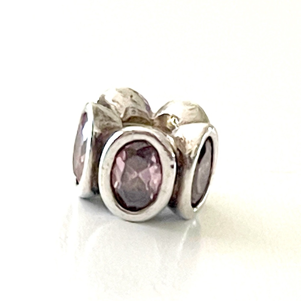 Pandora Pink Oval Lights Charm